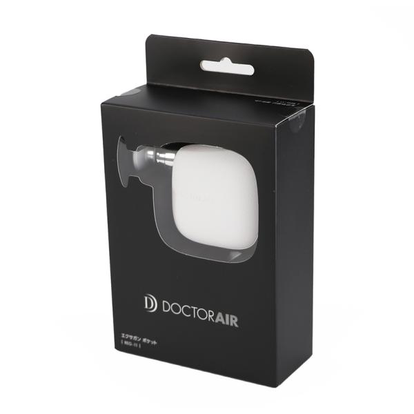 【商品名】ドクターエア エクサガン ポケット ホワイト REG-11WH【商品説明】●パワフルで筋肉への心地よい振動刺激4段階の振動レベルで気になる箇所をピンポイントに奥深くまでアプローチ。お好みの振動レベルで段階的にケアできます。本体はス...