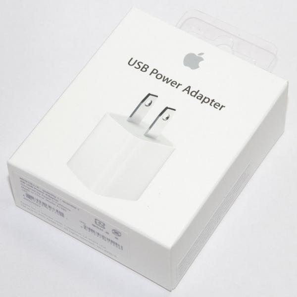 Apple アップル純正 5W USB電源アダプタ MD810LL/A 国内純正品 Apple アップル純正 5W USB電源アダプタ MD810LL/A 国内純正品