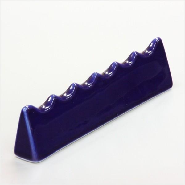 筆置き 七つ山 ルリ 美濃焼 : 書道用品 筆舗 弘梅堂 - 通販 - Yahoo