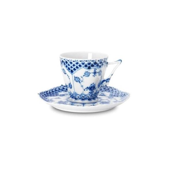 ロイヤルコペンハーゲン ブルーフルーテッド フルレース コーヒー