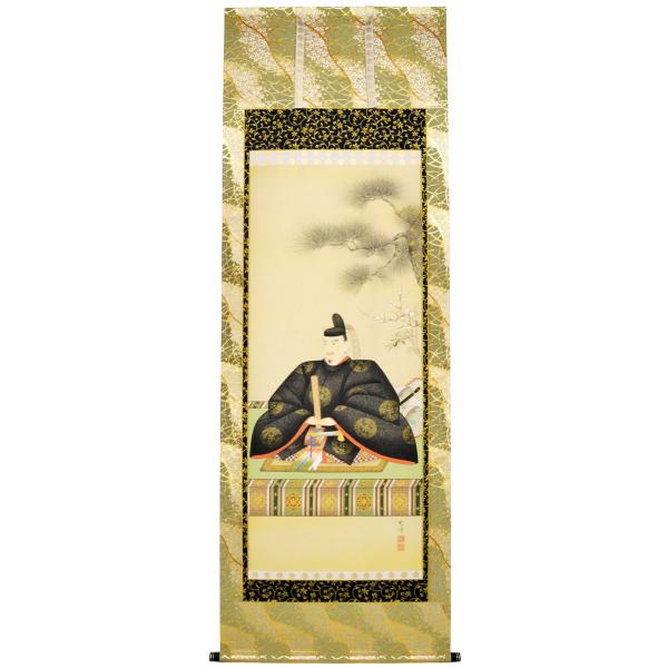 天神様】尺八立『菅原道真公』 織部 竹峰（おりべ ちくほう）画伯 ※京