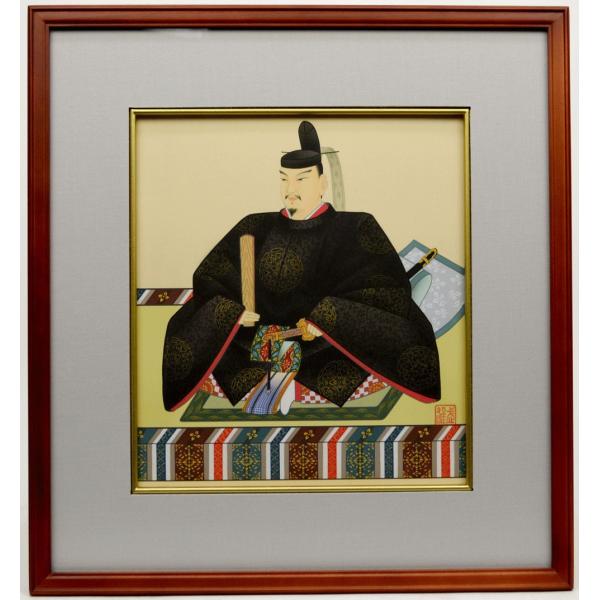 ◆サイズ　額寸法：幅W38.5×厚み3.8×高さ41.5cm ◆額：色紙額　枠：木製　アクリル　収納形態：段ボール箱◆画伯　石川 武雄　所属：日本画家無所属　岐阜県　個展数回　得意分野：人物・花鳥・仏画◆お買い上げ特典 ・特典　送料無料　※...