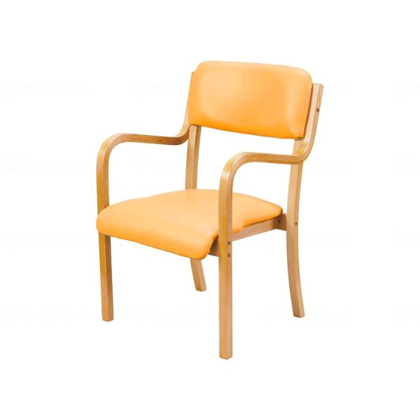 メーカー名：タック販売シンプルながら必要な機能は備えたベーシックモデルです。 上向きのアームレストで立ち上がりしやすい。 ※1梱包（3脚入り）以外のご注文は別途550円（税込）お申し受け致します。JANコード：4984960331632