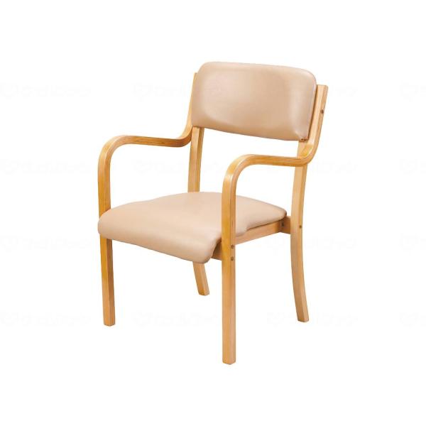 メーカー名：タック販売シンプルながら必要な機能は備えたベーシックモデルです。 上向きのアームレストで立ち上がりしやすい。 ※1梱包（3脚入り）以外のご注文は別途550円（税込）お申し受け致します。JANコード：4984960331649