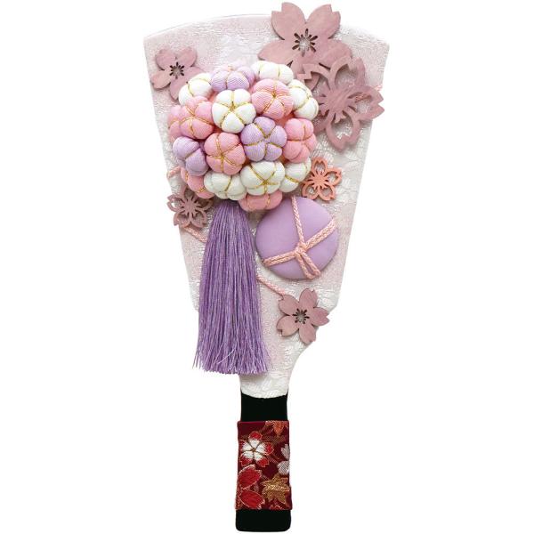 羽子板 初正月 コンパクト かわいい 宝童作 女の子 単品 花カンザシ 9