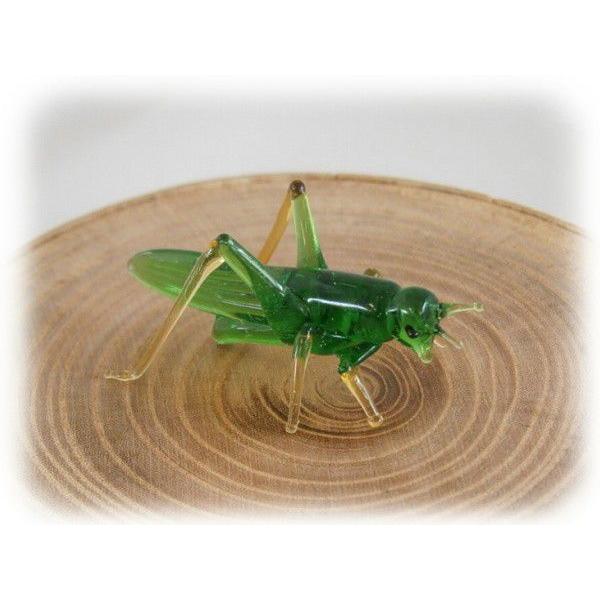 ガラス細工昆虫 バッタ Ogcs Bata ガラス工房ぎやまん2 通販 Yahoo ショッピング