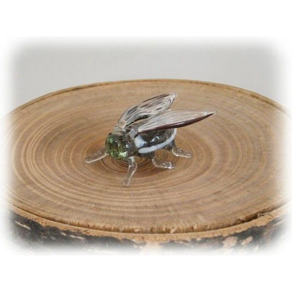 ガラス細工昆虫【ミンミンゼミ】 : ガラス工房ぎやまん2 - 通販