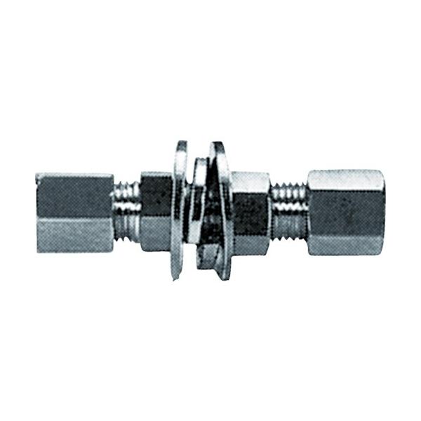 SMC くい込み管継手 隔壁用ユニオン 6mm DE06-00