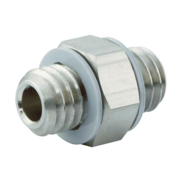 特長コンパクトな配管スペースです。小形・工具不要の着脱が可能です。用途ナイロンチューブを配管。仕様・規格 末尾X83：ガスケット材質ステンレス(SUS304)・ニトリルゴム(NBR)接続口径：M5×0.8適合チューブ外径(mm)：-名称：ニ...