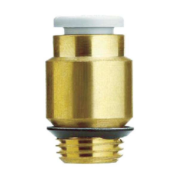 SMC ワンタッチ管継手 六角穴付ハーフユニオン 8mm 1／4 KQ2S08-U02A