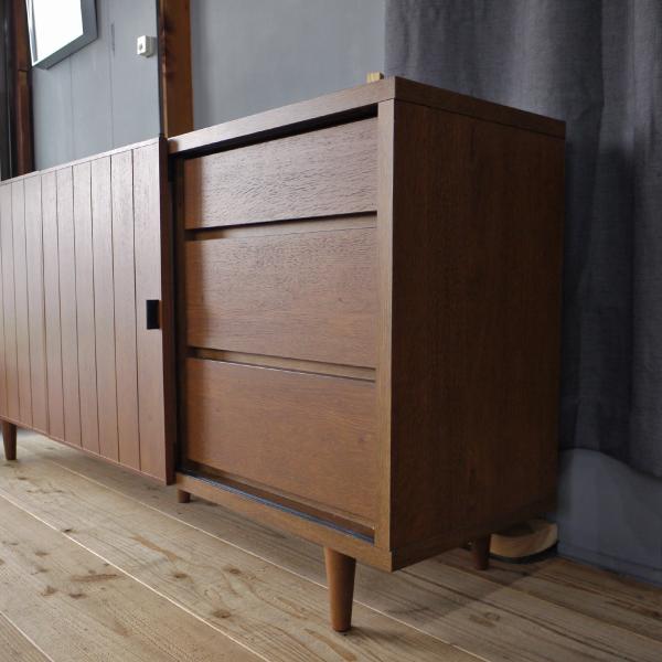 リビングボード 150 サイドボード リビング収納 おしゃれな北欧ヴィンテージスタイルデザイン 引き戸タイプ スライド 日本製 150cm Volet Buyee Buyee Japanese Proxy Service Buy From Japan Bot Online