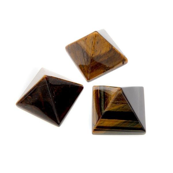 タイガーアイ 虎目 石 ピラミッド ピラミッド型 三角 形 置物 天然石 パワーストーン インテリア 幸福の石 通販 Yahoo ショッピング