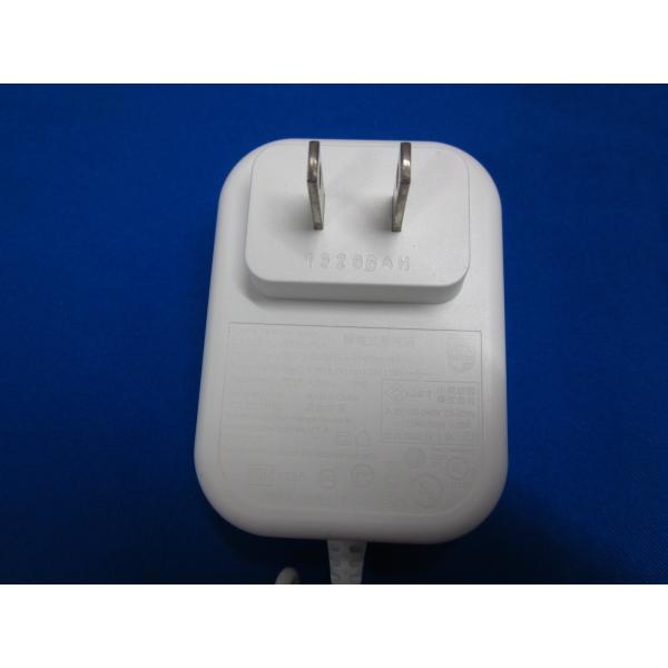 【中古ACアダプタをアルカリイオン水で清掃、除菌、抗菌、消臭処理してお届けします。】●中古商品ですので、商品各個体の状態は全て違いますので、当方は画像の使いまわしはしておりません。●テスターにて通電確認済み。（実機での動作確認はしておりませ...