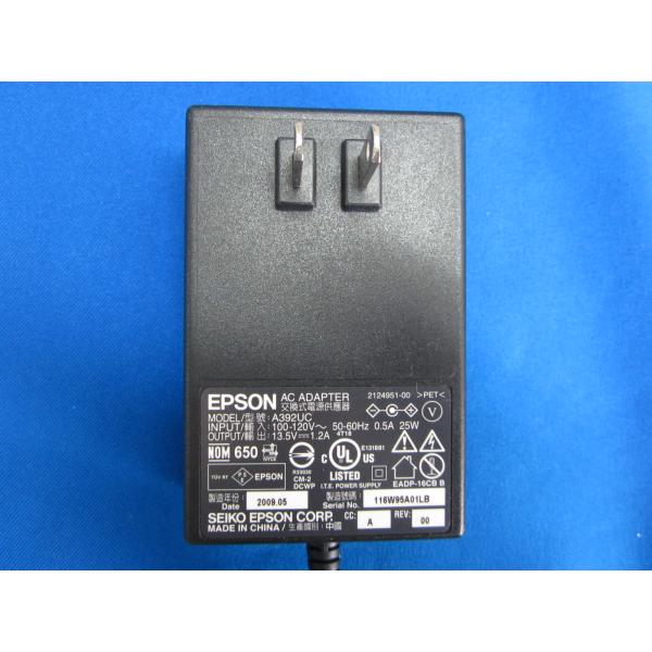 HAD-39■EPSON　純正 スキャナー用　ACアダプタ　GT-S730 GT-S630 GT-S620用　A392UC　動作保証