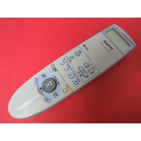 HRX-1□SANYO (VZ-H43B 等用) VHS ビデオリモコン B31200 動作保証
