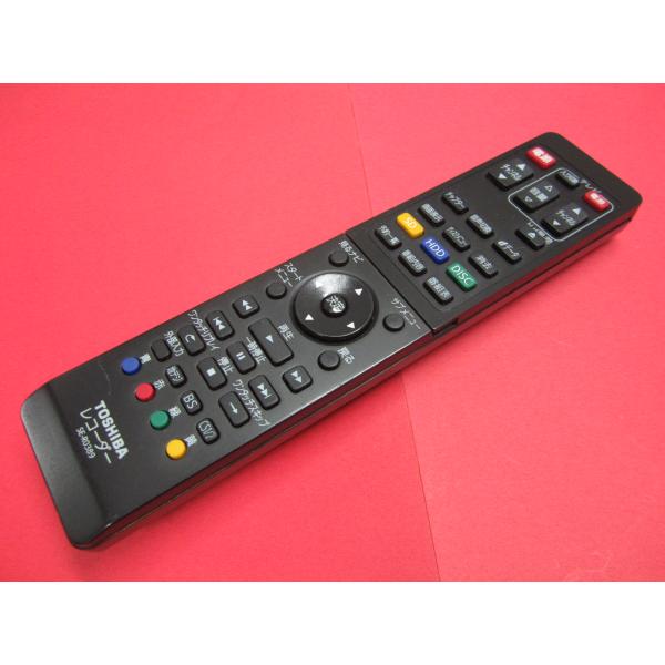 東芝D-BZ500　動作品　純正ﾘﾓｺﾝ付き RAA-8□東芝 純正 (D-BZ510 D-BZ500 DBR-Z110用) レコーダリモコン SE