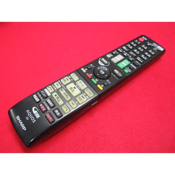 RAC-9■シャープ 安心の分解清掃済です(^^♪ (BD-S550 BD-W550 BD-W1500 BD-T1500 BD-T2500用) AQUOSリモコン GB113PA 動作保証