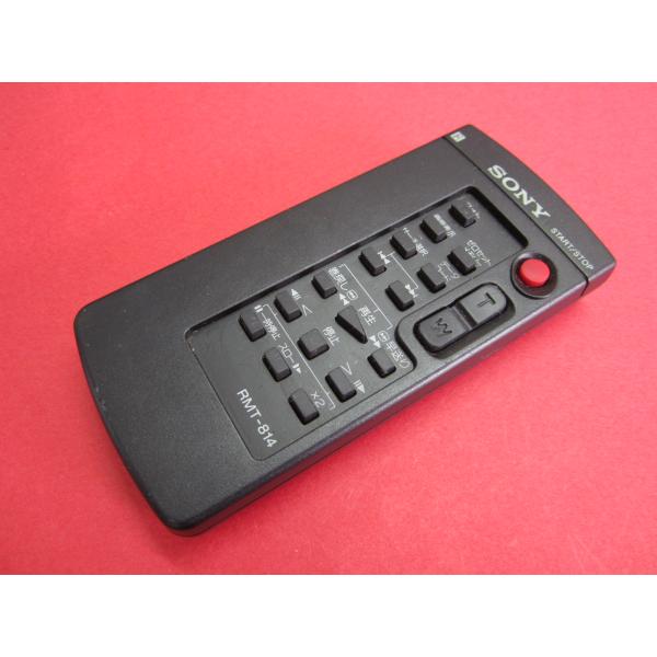 HRZ-2□SONY 純正 (WV-H3) RMT-814 hi8 VHS Wデッキ 用 リモコン 動作