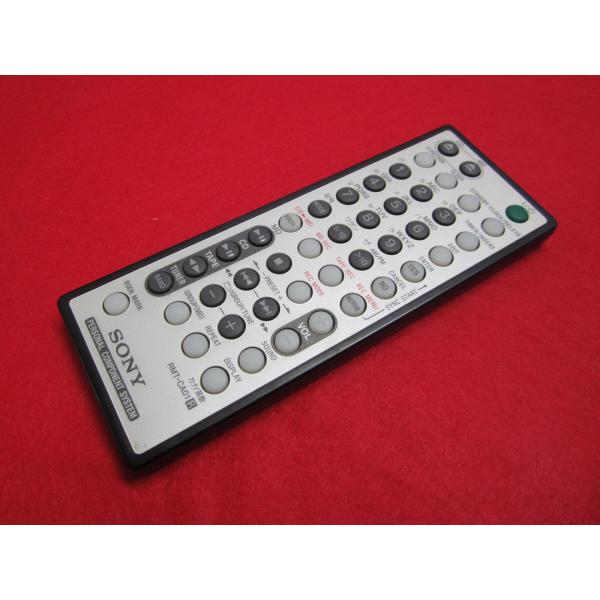 RAC-2□SONY (CMT-A01MD 用) CD/MD/カセットコンポ オーディオリモコン