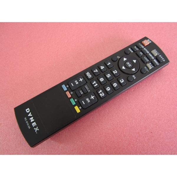 2011年製　DYNEX 19V DX-19E220J12 HRM-9□DYNEX (DX-19E220J12 DX-22E230J12) テレビリモコン RC-910-0A