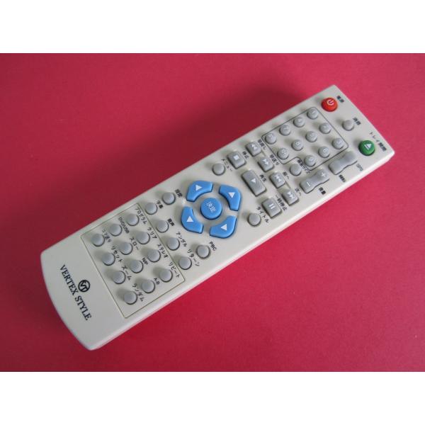 HRR-9□VERTEX STYLE (DVD-V015WH 用) DVDプレーヤ リモコン 動作保証