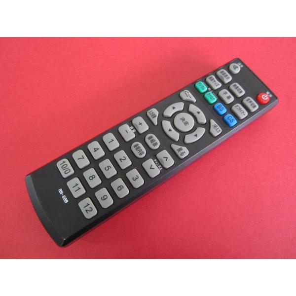 HRW-6□EAST (LC-22HD100B 等対応) デジタルテレビ用リモコン RN-88B