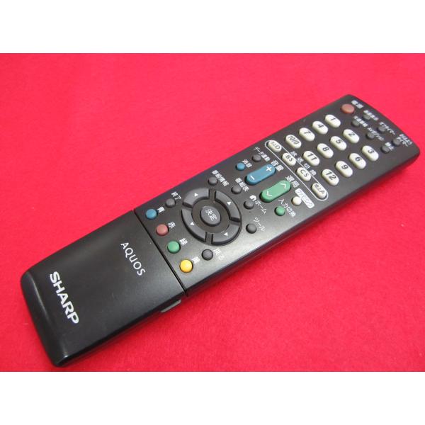 RAC-8■シャープ (LC-16K5 LC-19K5 LC-22K5 LC-24K5用) テレビリモコン　GA952WJSA　動作保証