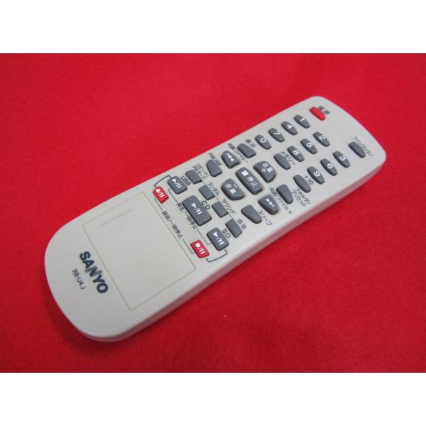 RAE-4■SANYO (MAJ-U4CT1 専用) ラジカセ オーディオリモコン　RB-U4J　動作保証