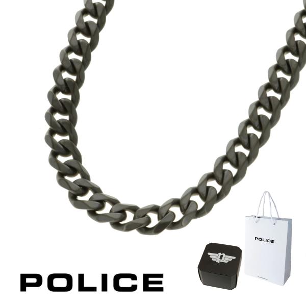 POLICE（ポリス） 新品 正規品 チェーン ネックレス 喜平 SIN シン 