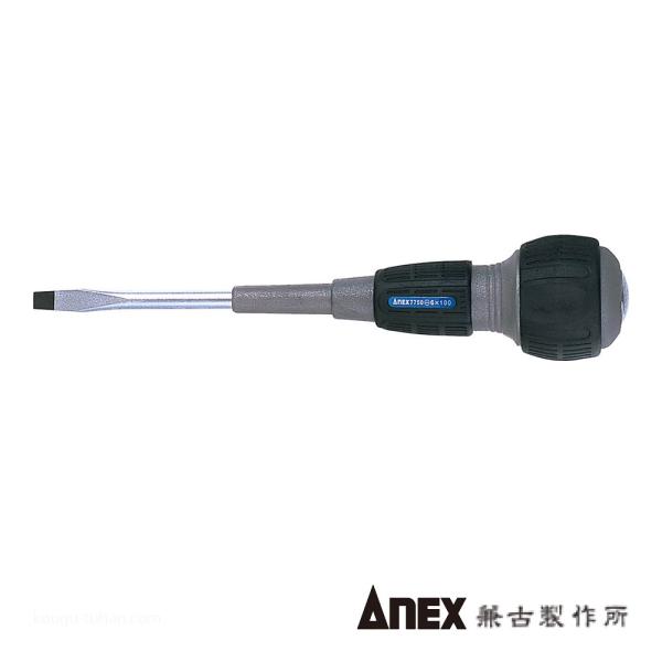 ANEX NO.7750 スリットパワー貫通ドライバー (-)6X100