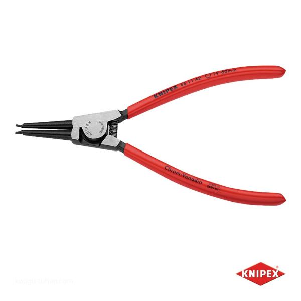 KNIPEX 4611-A2 軸用スナップリングプライヤー 直