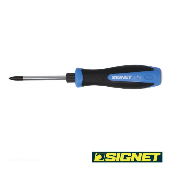 SIGNET 51491 (+)#1X75 ソフトグリップドライバー