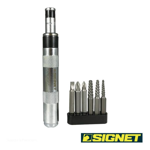 SIGNET 62007 マイクロインパクトドライバーセット (6本ビット入)