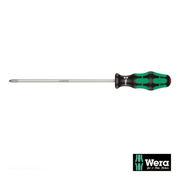 ●名称：350 PH プラスドライバー PH2 軸長200mm●メーカー：Wera：ヴェラ●型番：05008725001●ドライバー＞プラスドライバー＞汎用プラスドライバー「高品質のクラフトフォームプラスドライバー」●仕様：先端サイズ(PH...