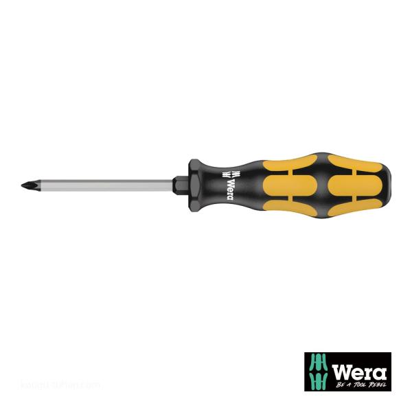 Wera 917 SPHS 貫通プラスドライバー 1/4SQ穴付き PH1 軸長90mm