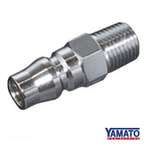 ●名称：鋼鉄BLYカプラ/プラグ (22-PM-F)●メーカー：ヤマトエンジニアリング●型番：BLY22-PM●空圧工具、部品＞BL型カプラ・プラグ●仕様：バルブ構造：片路開閉型 規格：20型 呼び径(”)：1/4 本体材質：鋼(クロムメッ...