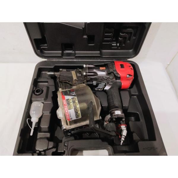 中古使用品 ☆ MAX HN-75N3(D) 高圧 コイルネイラ ケース付 ☆ 送料3割 中古使用品 ☆ MAX HN-75N3(D) 高圧 コイルネイラ ケース付 ☆ 送料3割
