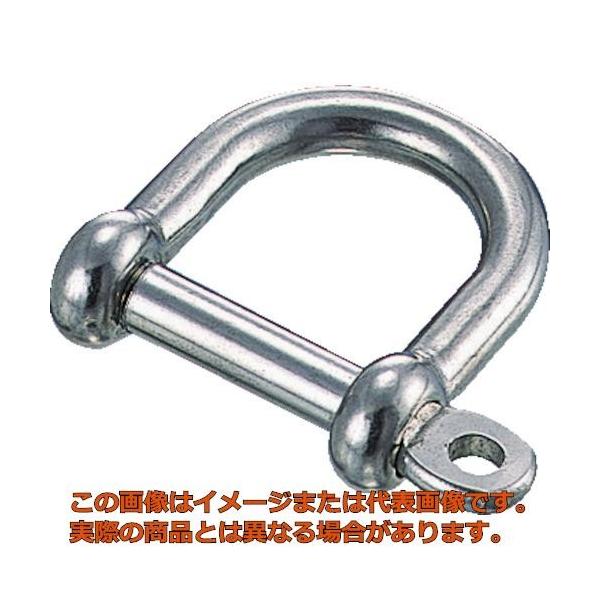 TRUSCO ワイドネジシャックル ステンレス製 線径Φ5X開口