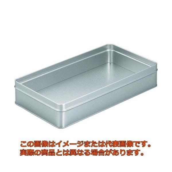【代引不可・配達日・配達時間帯指定不可】ＴＲＵＳＣＯ　角缶　内寸２６０Ｘ１３８Ｘ４５