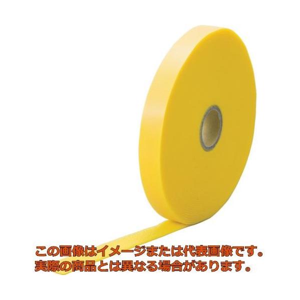 ＴＲＵＳＣＯ　マジックケーブルロールタイ　幅２０ｍｍＸ長さ１０ｍ黄