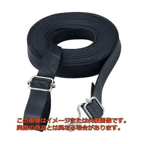 ＴＲＵＳＣＯ　ゴムロープ金具付き　Ｗフックバックル付　２０ｍｍＸ２．５ｍ　１本