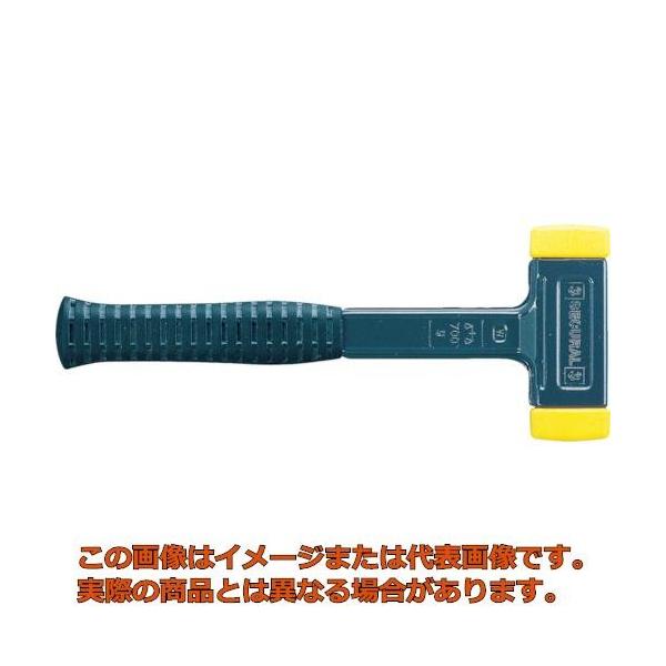 【代引不可・配達日・配達時間帯指定不可】ＨＡＬＤＥＲ　セキューラルハンマー　ポリウレタン（イエロー）　頭径３０ｘ４０ｍｍ