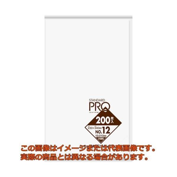 他サイト： サニパック　スタンダードポリ袋吊り下げタイプ（０．０１ｍｍ）１２号　２００枚の商品画像