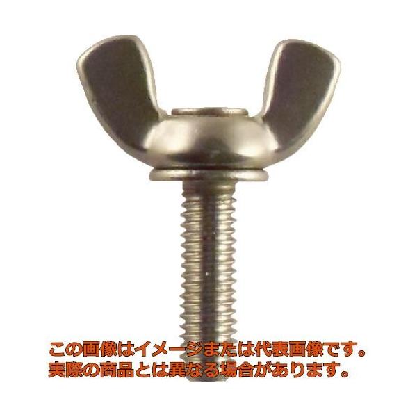 他サイト： ＴＲＵＳＣＯ　圧造蝶ボルト　２種　ステンレス　Ｍ６×２５　５個入の商品画像