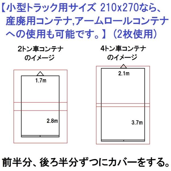 トラックシート 厚手 幌 荷台シート 小型トラック用 ハイグレードタイプ 産廃コンテナ用 荷台カバー Buyee Buyee Japanese Proxy Service Buy From Japan Bot Online