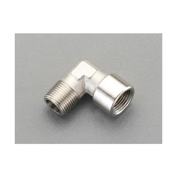 エスコ EA141CA-3 R 3/8”xG 3/8” エルボーコネクター(真鍮製)