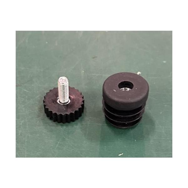 "●仕様…アジャスター●入数…4個●EA954E-71B用アジャスター●アジャスターの他に脚先端部の樹脂キャップが付属しています。…道具箱・腰袋、収納ケース、ツールキャビネット、作業台、棚/作業台…"