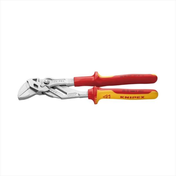 KNIPEX クニペックス 86 06 250 絶縁プライヤーレンチ