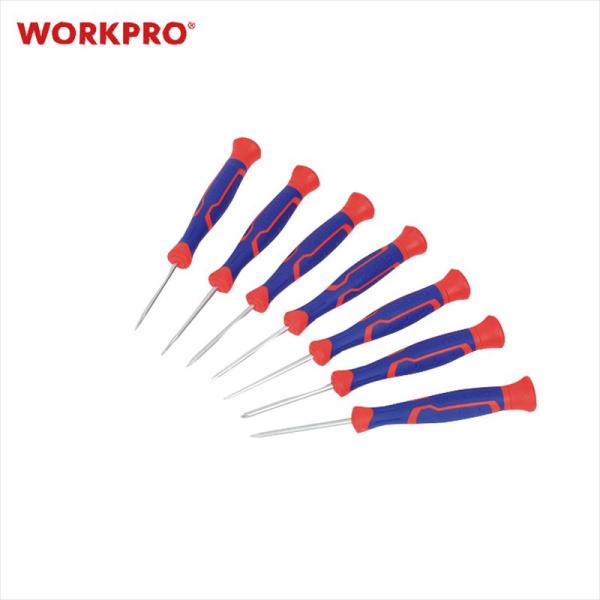 WORKPRO ワークプロ 精密ドライバーセット7本組 WP200509 : 工具計画