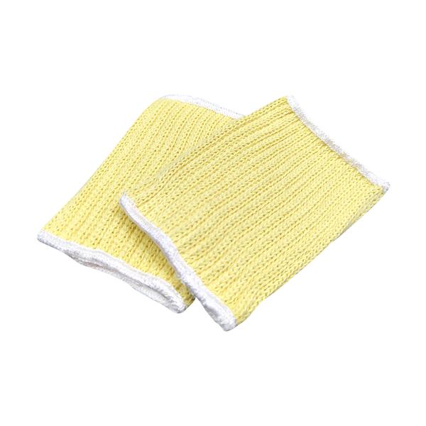 "●手首を保護する耐切創の手首ガードです。<br>●ケブラー［［Ｒ下］］繊維を使用しており、耐切創性、耐摩耗性に優れています。<br><br>●ガラス産業、建設、鉄鋼、造船など。<br>●機械...